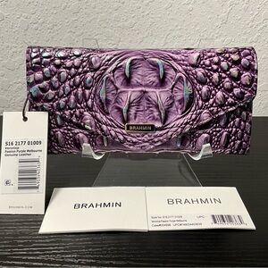 Brahmin Veronica PASSION PURPLE MELBOURNE W/Eye GORGEOUS